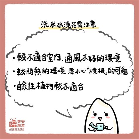 洗米水澆花|共好糧倉 